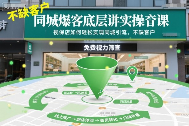 同城爆客底层实操课，视保店如何轻松实现同城引流，不缺客户！-资源社·项目库